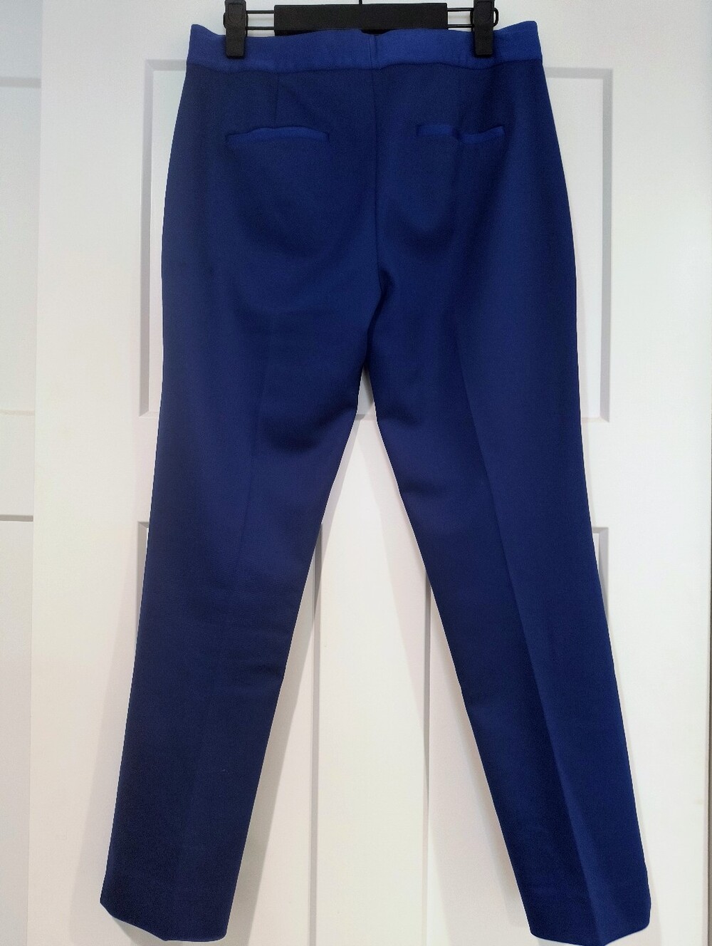 Theory Slim Ankle Pants in Cobalt Blue - Picture 3 of 4